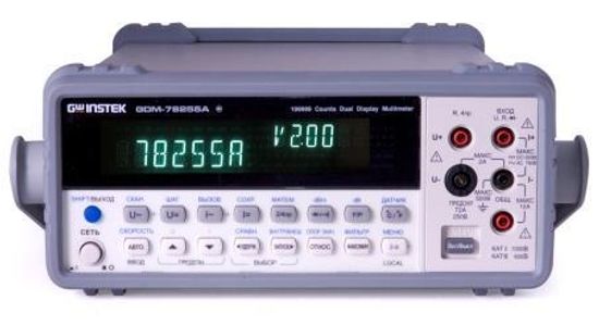 GDM-78251A, GDM-78255A, Вольтметры универсальные цифровые, № в ГРСИ РФ - 38428-08