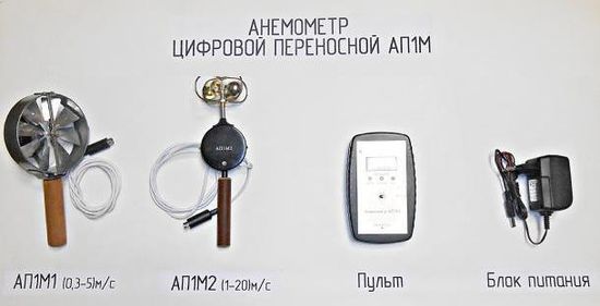АП1М, Анемометры цифровые переносные, № в ГРСИ РФ - 24079-08